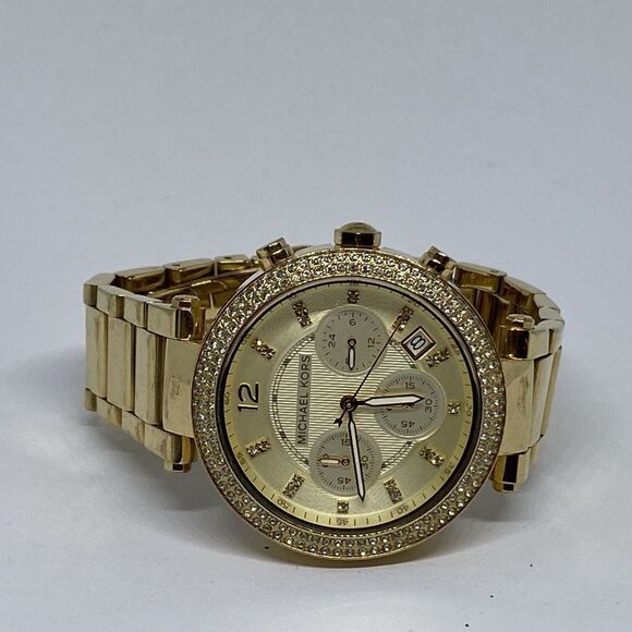 Michael Kors Parker MK5354 Womens Stainless Steel Analog Dial Quartz Watch UC811 - Picture 7 of 12